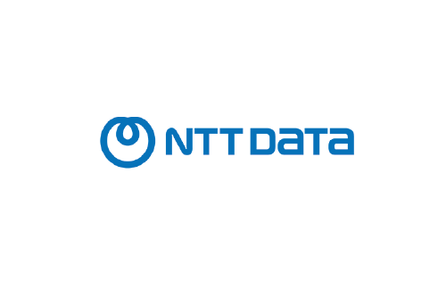 Logo de NTT Data - patrocinador gold