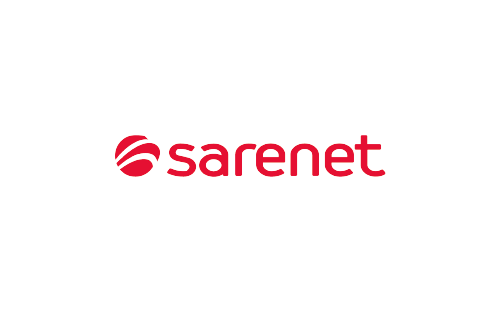 Logo de Sarenet - patrocinador gold